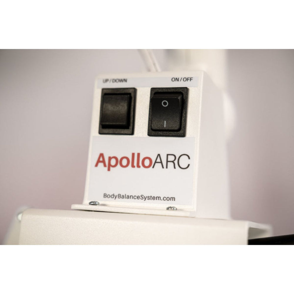 Apollo ARC control panel with two switches on a white background