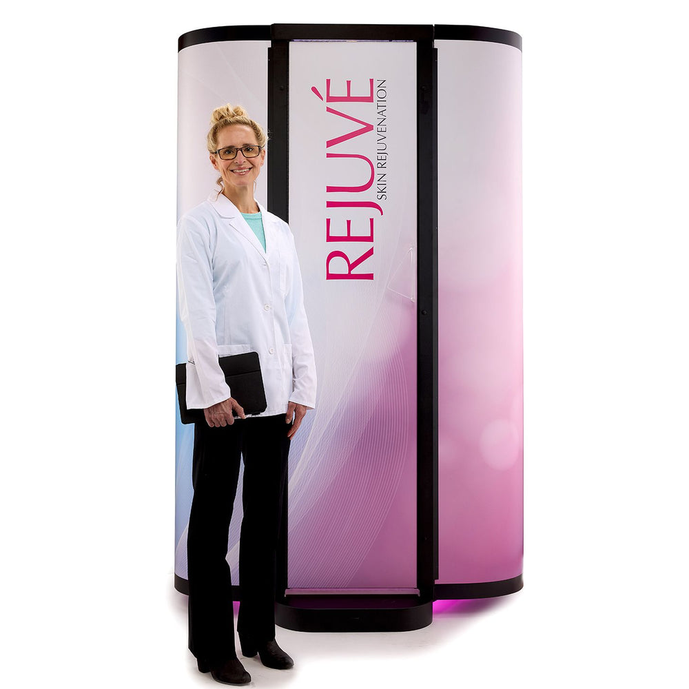 Full Body Red Light Therapy Capsule – Professional Anti-Aging & Skin Rejuvenation LED Booth | Rejuvé Capsule