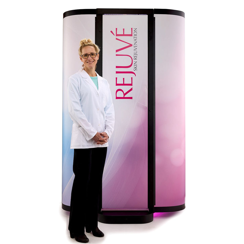 Full Body Red Light Therapy Capsule – Professional Anti-Aging & Skin Rejuvenation LED Booth | Rejuvé Capsule