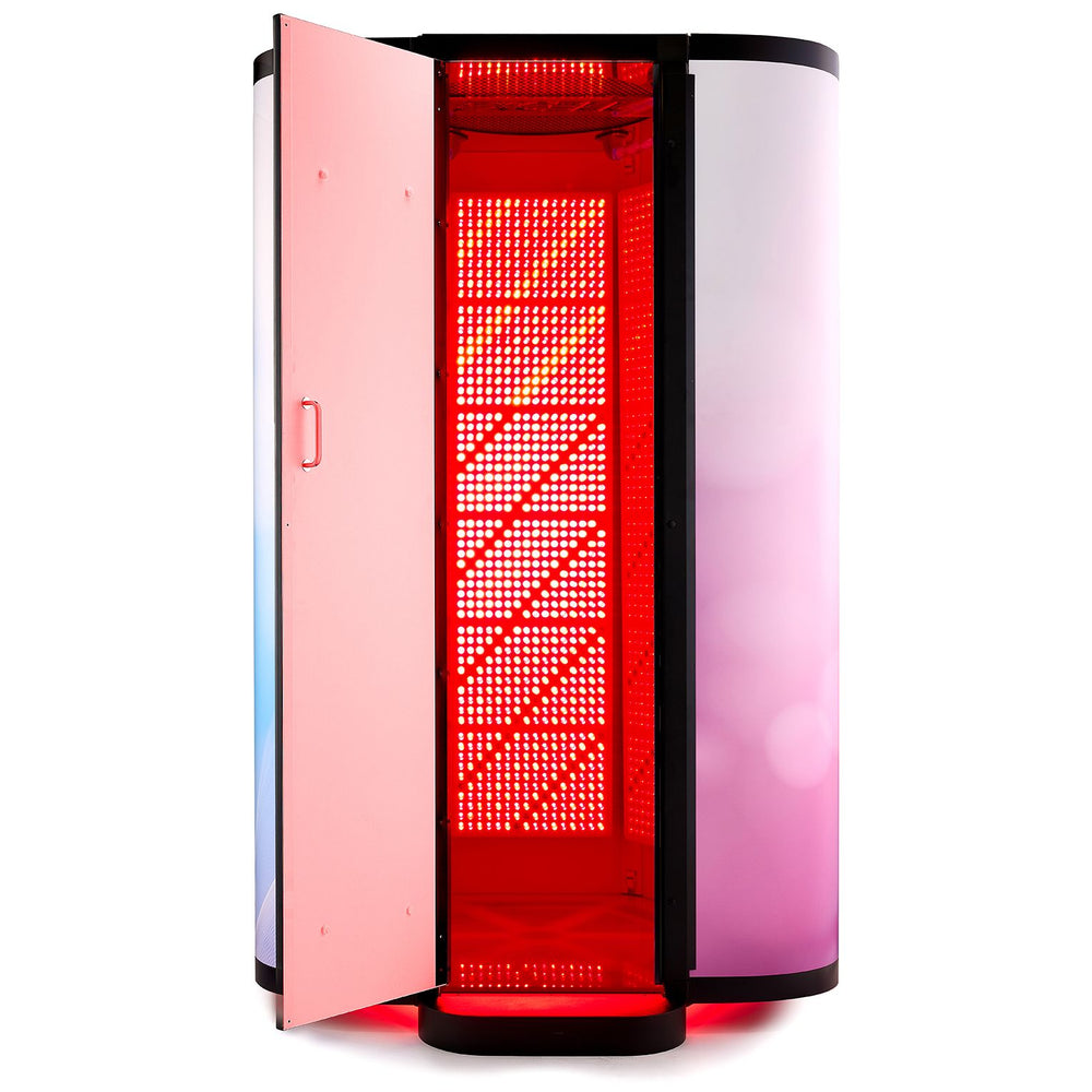 Full Body Red Light Therapy Capsule – Professional Anti-Aging & Skin Rejuvenation LED Booth | Rejuvé Capsule