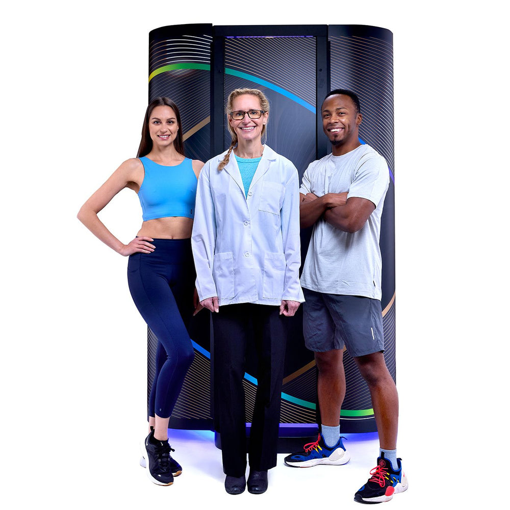 Full Body Red Light Therapy Booth – 7-Wavelength Vertical Red & Infrared Wellness System for Recovery & Anti-Aging | Spectrum 7